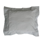 Pillow case 2 pcs baby grey classic GOTS