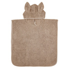 Badponcho rabbit sand GOTS