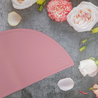 Silicone mat dusty rose