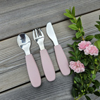 Kids cutlery pale mauve