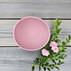 Bowl silicone dusty rose