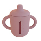 Sippy cup silicone 250 ml dusty rose
