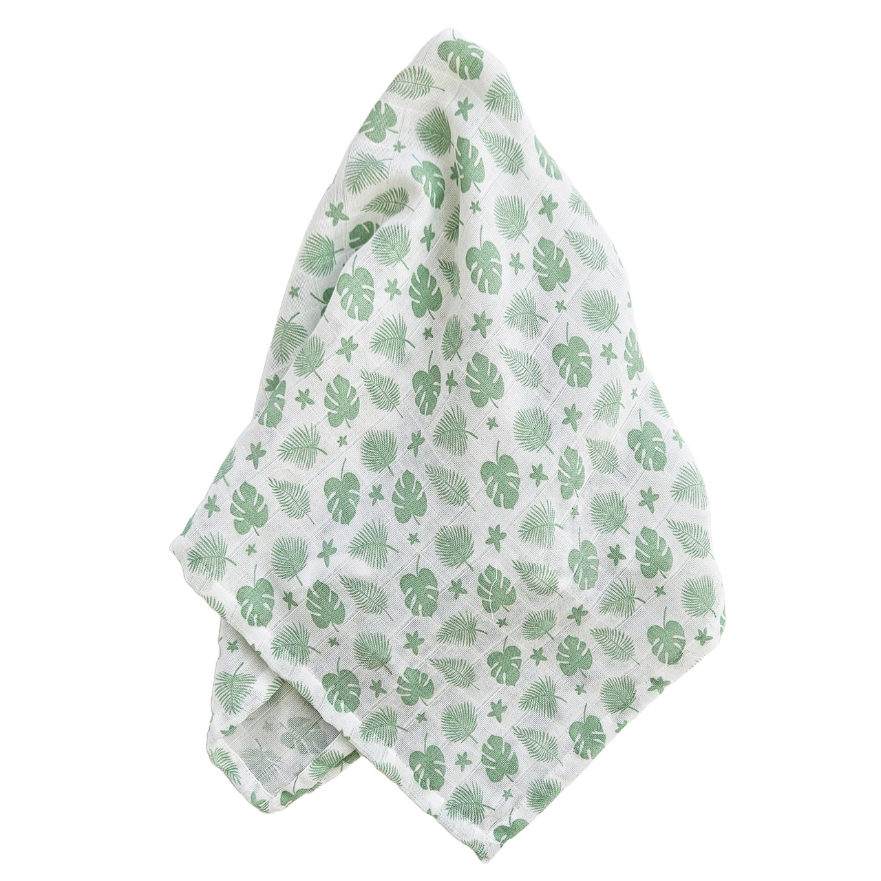 Muslinfilt tropical green GOTS