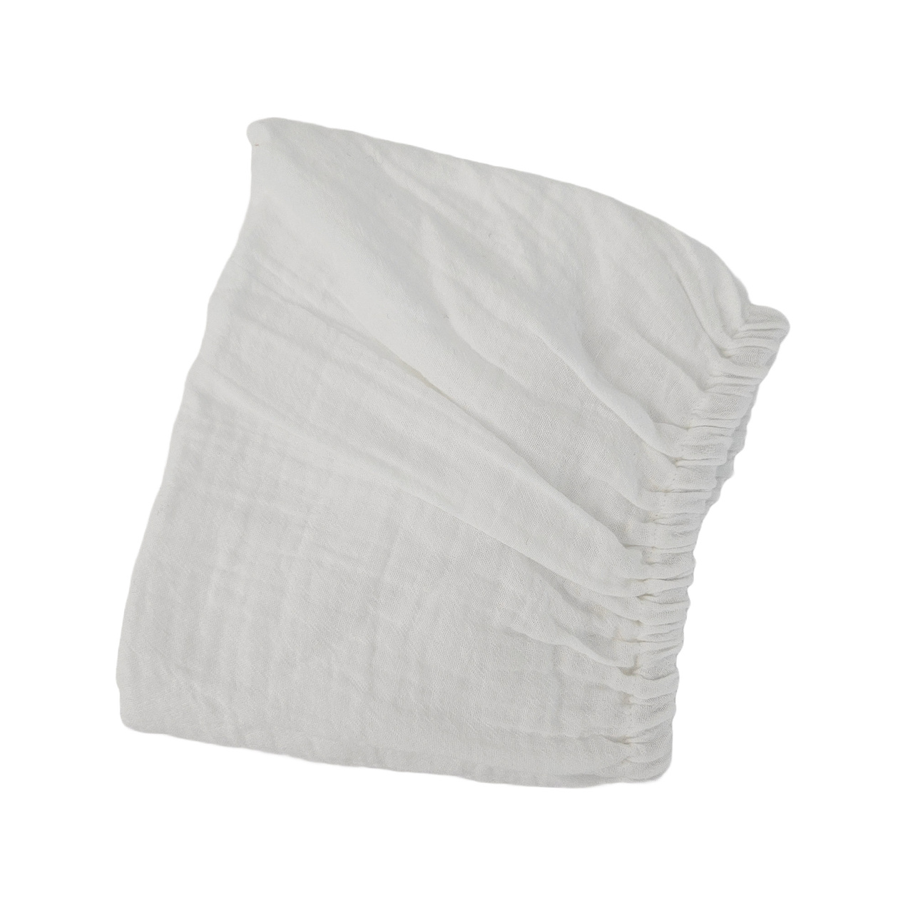 Fitted sheet small white GOTS