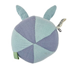 Mjuk bollskallra kanin ice blue