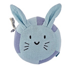 Mjuk bollskallra kanin ice blue