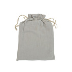 Bedding set small silver grey GOTS