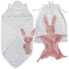 Presentset: Rabbit pale mauve