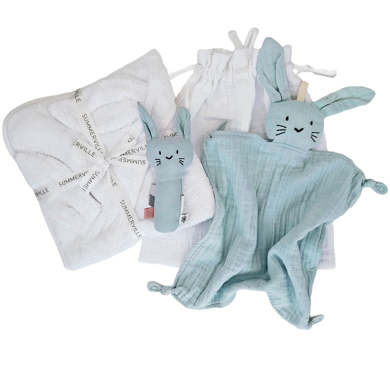Presentset: Rabbit ice blue
