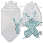 Presentset: Rabbit ice blue