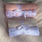 Muslin 2-pack petal sandshell GOTS