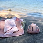 Sippy cup silicone 250 ml pale mauve