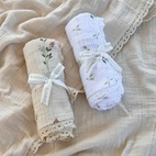 Crinkle blanket lace sprout GOTS