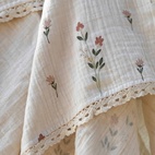 Crinkle blanket lace nostalgia GOTS