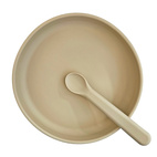 Plate and spoon silicone sandshell