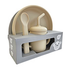 Matset silikon 3 delar sandshell