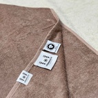 Bath poncho rabbit warm taupe GOTS