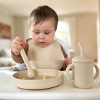 Matset silikon 3 delar sandshell