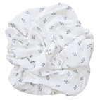 Crinkle blanket bluebell GOTS