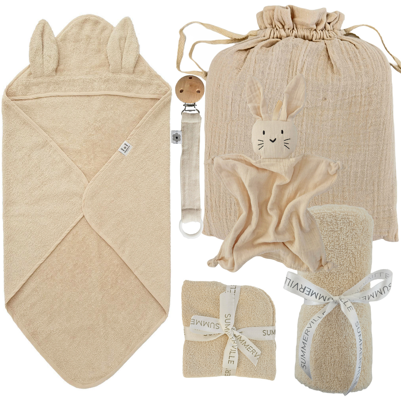 Gift set: Welcome baby sandshell