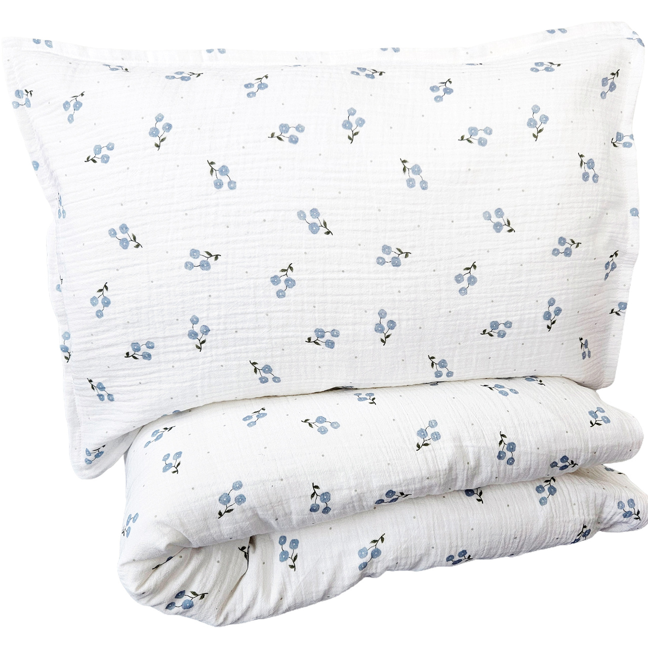 Junior bedding set bluebell GOTS