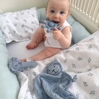 Baby Bedding set bluebell GOTS