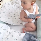 Junior bedding set bluebell GOTS