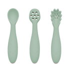 Pre-spoons silicon cameo green
