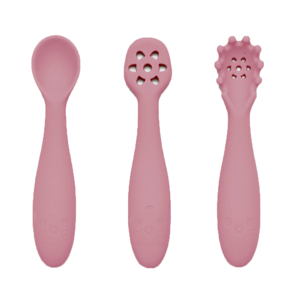 Pre-spoons silicon dusty rose