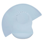 Underlägg+haklapp cloud blue