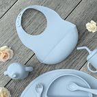 Haklapp silikon cloud blue
